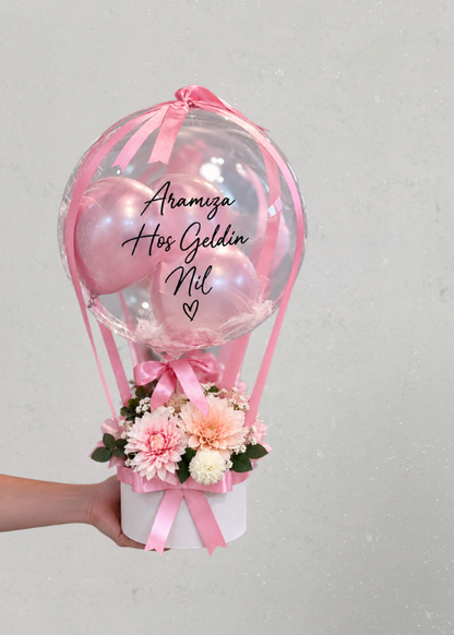 Pembe Fısıltı Balon Kutusu