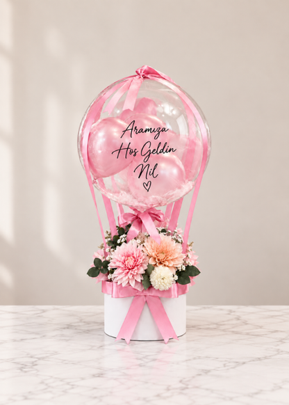 Pembe Fısıltı Balon Kutusu