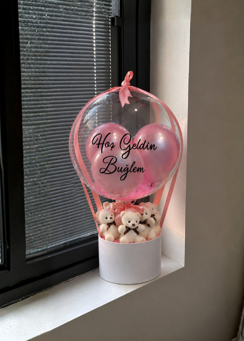 Ayıcık Bahçesi Balon Kutusu