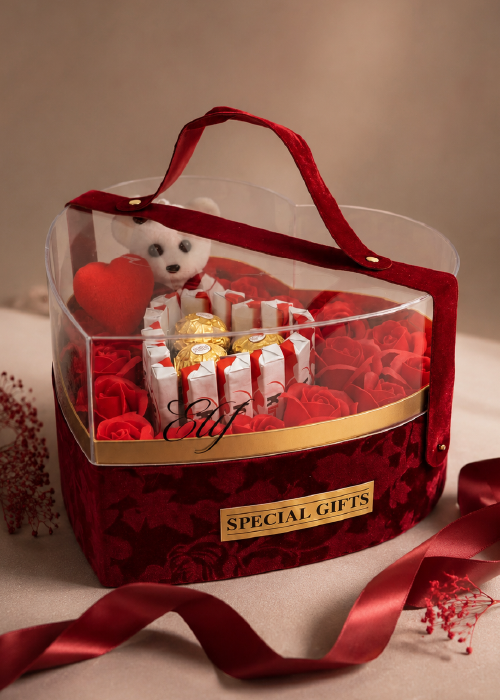 Golden Red Bag