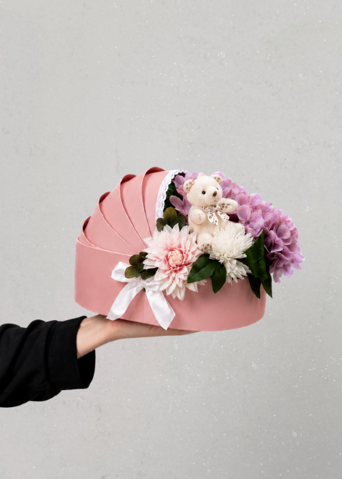 Pembe Masal Bebek Puseti Orta Boy